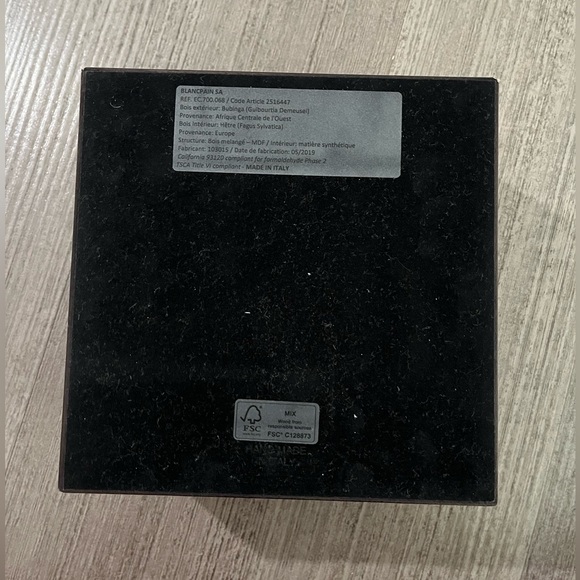 Authentic Blancpain Villeret Quantième Watch Box (Used Like New) - Picture 6 of 10